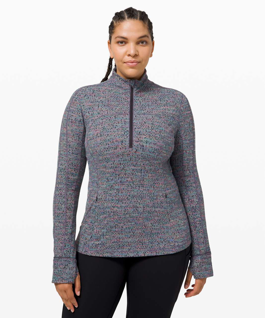 Lululemon Ready to Rulu Jogger Crop Neon Tweed Jacquard HTR