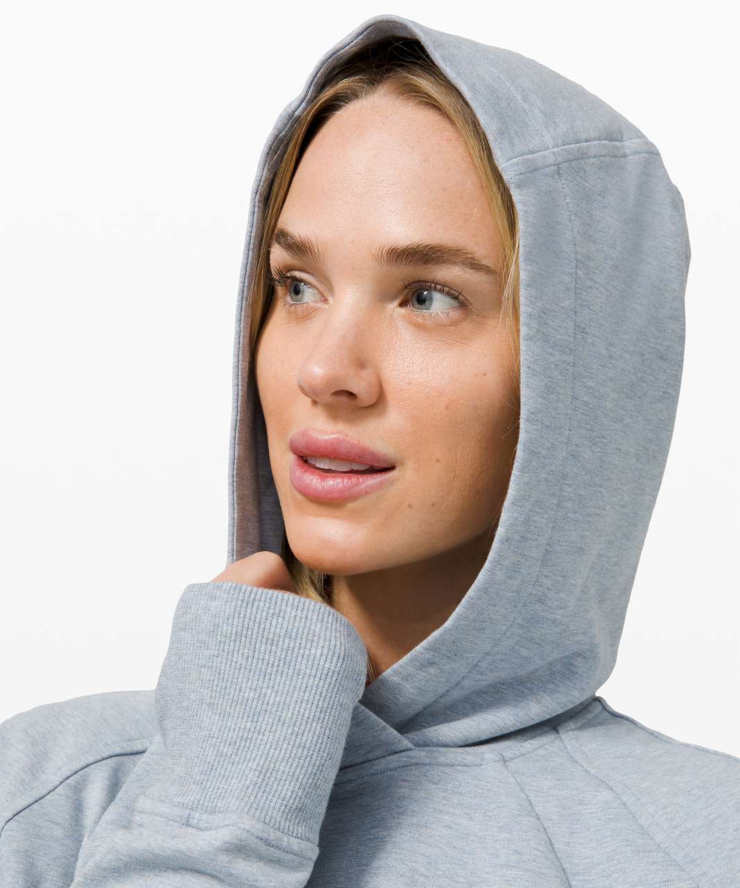 Lululemon Scuba Hoodie *Plush - Heathered Chambray / Chambray