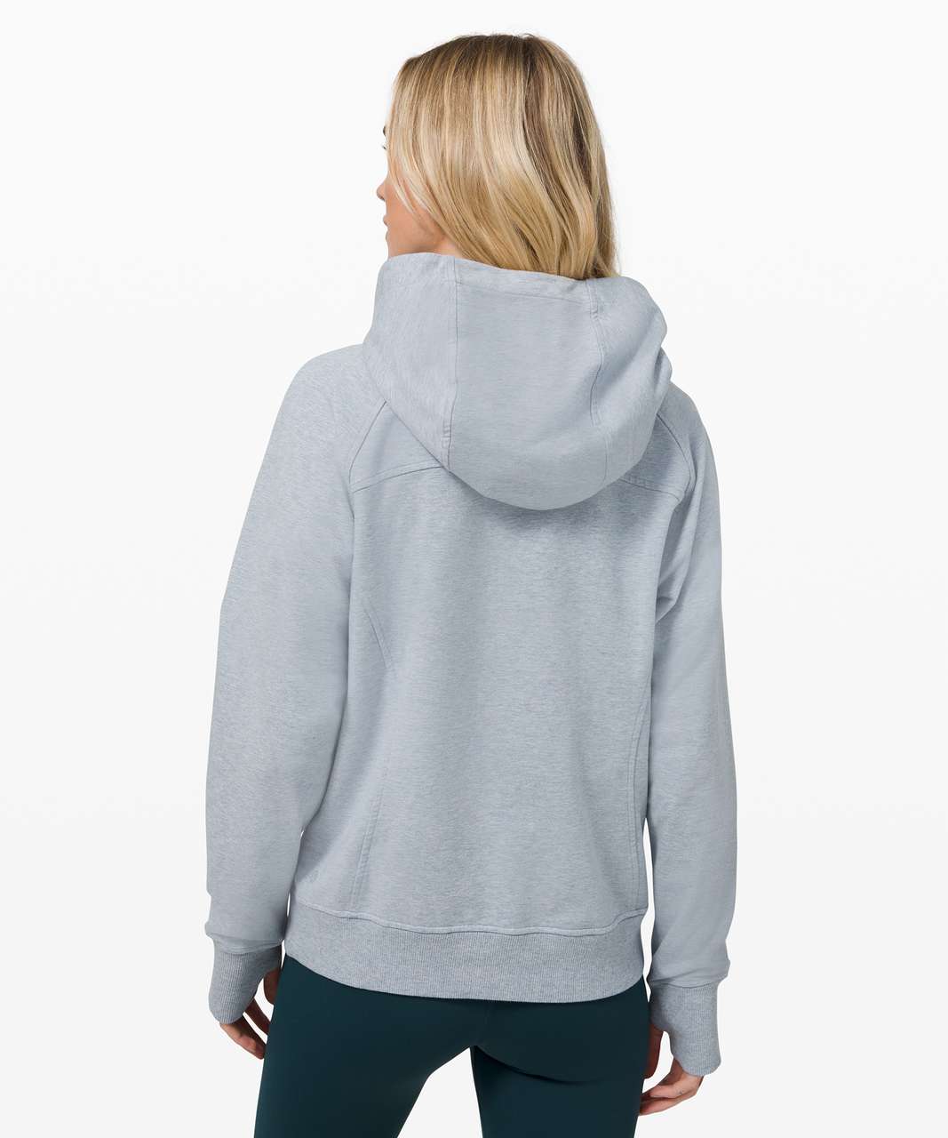 Lululemon Scuba Hoodie *Plush - Heathered White / White - lulu fanatics