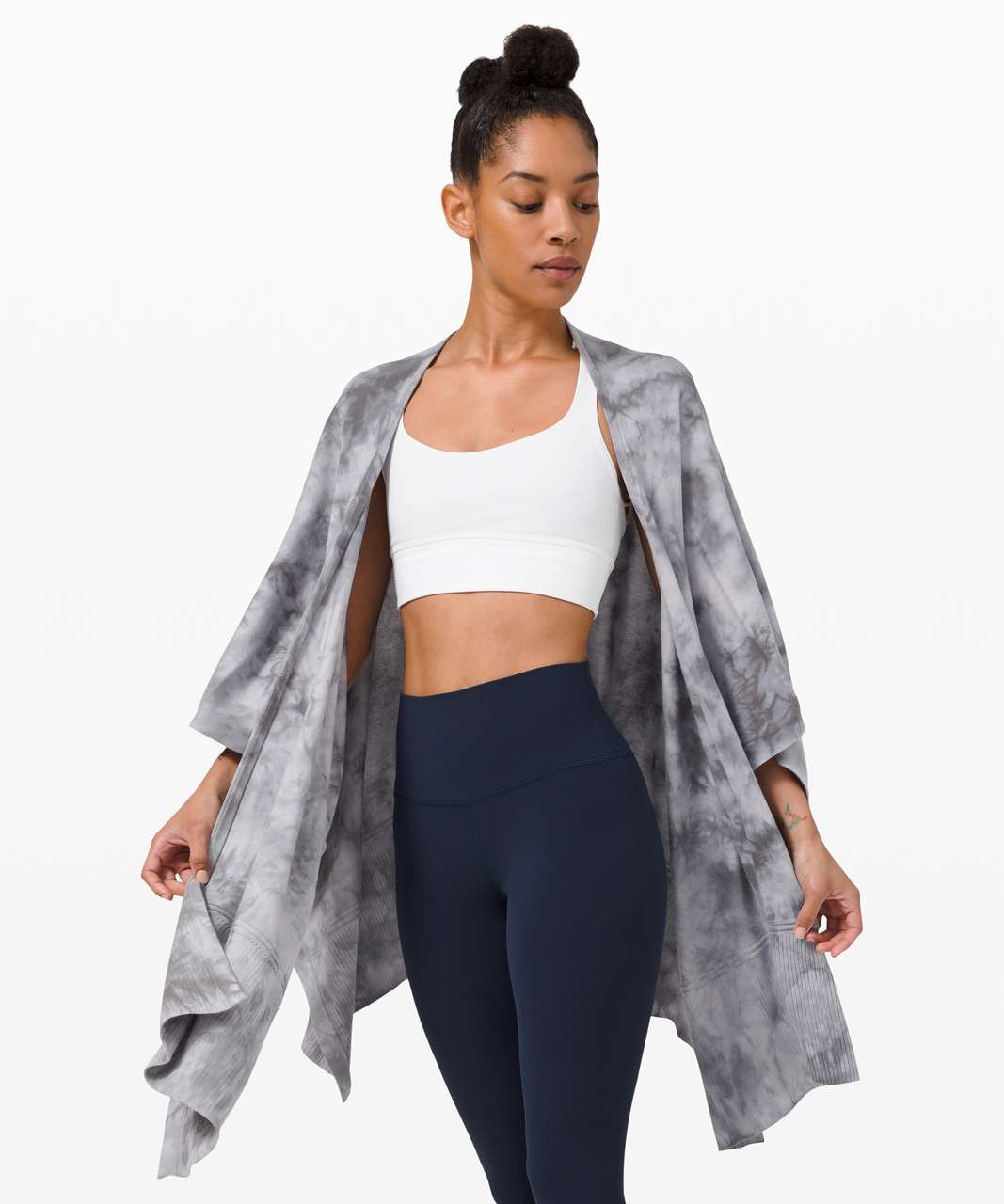 Lululemon Key to Warmth Wrap - Stargaze / Pitch Grey