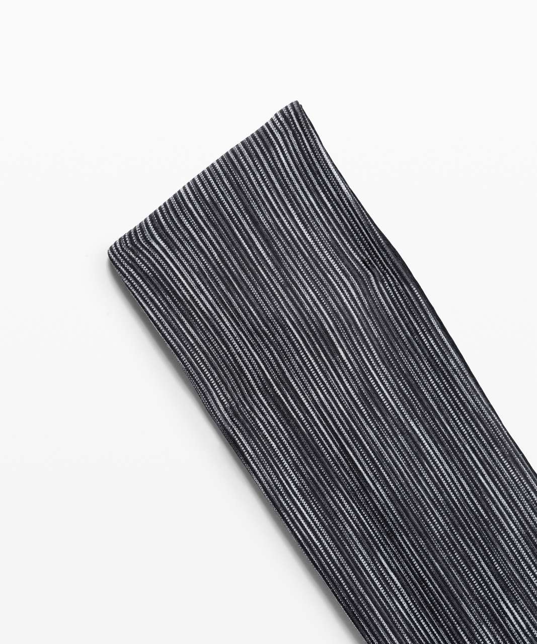 Lululemon Fringe Fighter Headband - Black / Wee Are From Space Dark Carbon Ice Grey