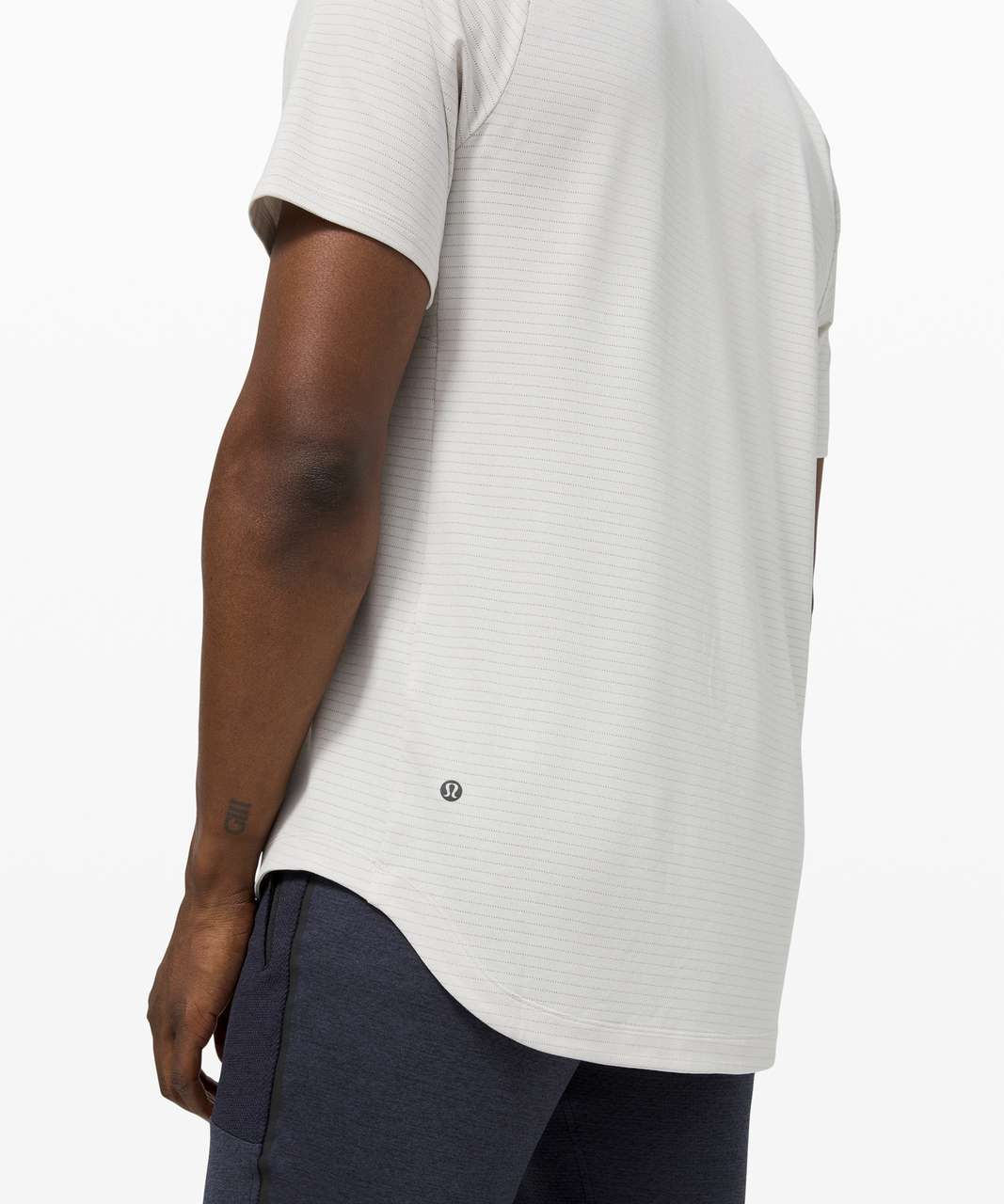 Lululemon Drysense Short Sleeve - Heathered Vapor