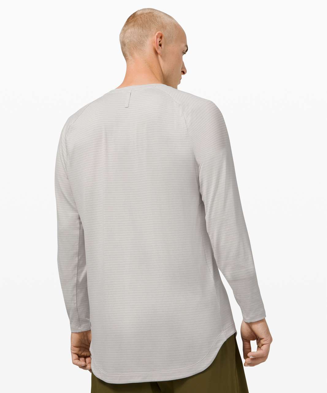 Lululemon Drysense Long Sleeve - Heathered Vapor