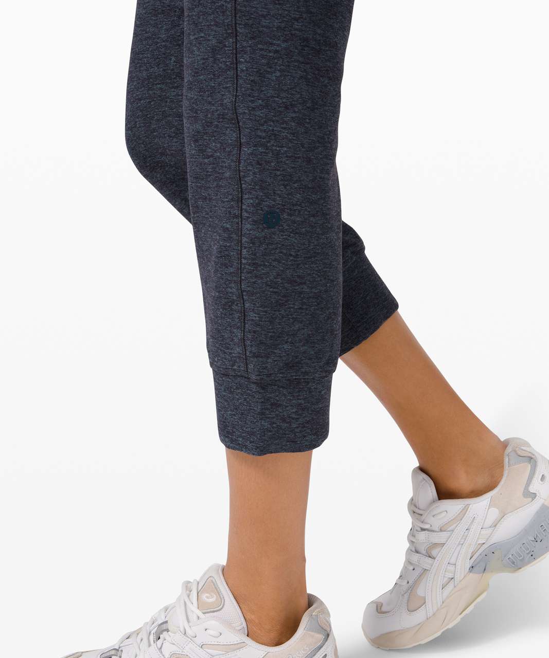 Lululemon Ready to Rulu Jogger Crop - Heathered Submarine / Black