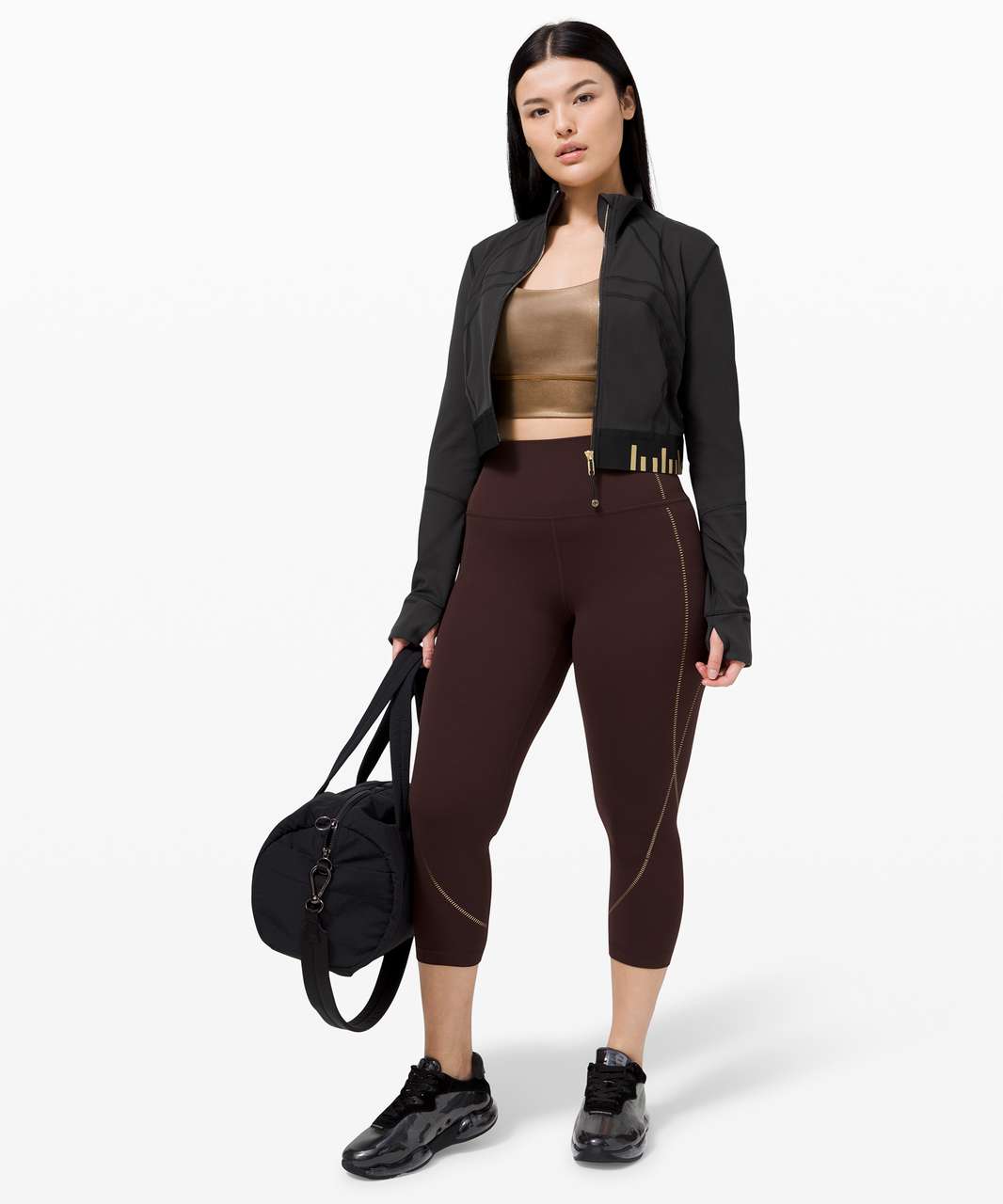 Limited edition Lululemon Black BBL XS jacket cropped retail $200