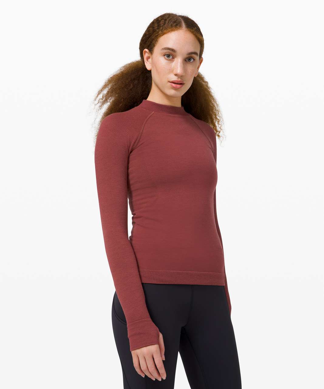 Lululemon Keep The Heat Thermal Long Sleeve - Savannah