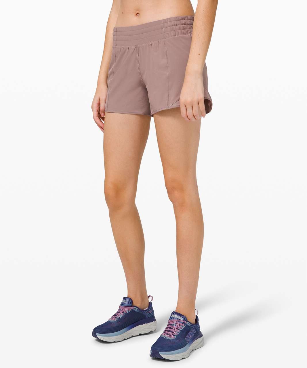 Lululemon Hotty Hot Short *High-Rise Long 4" - Violet Verbena