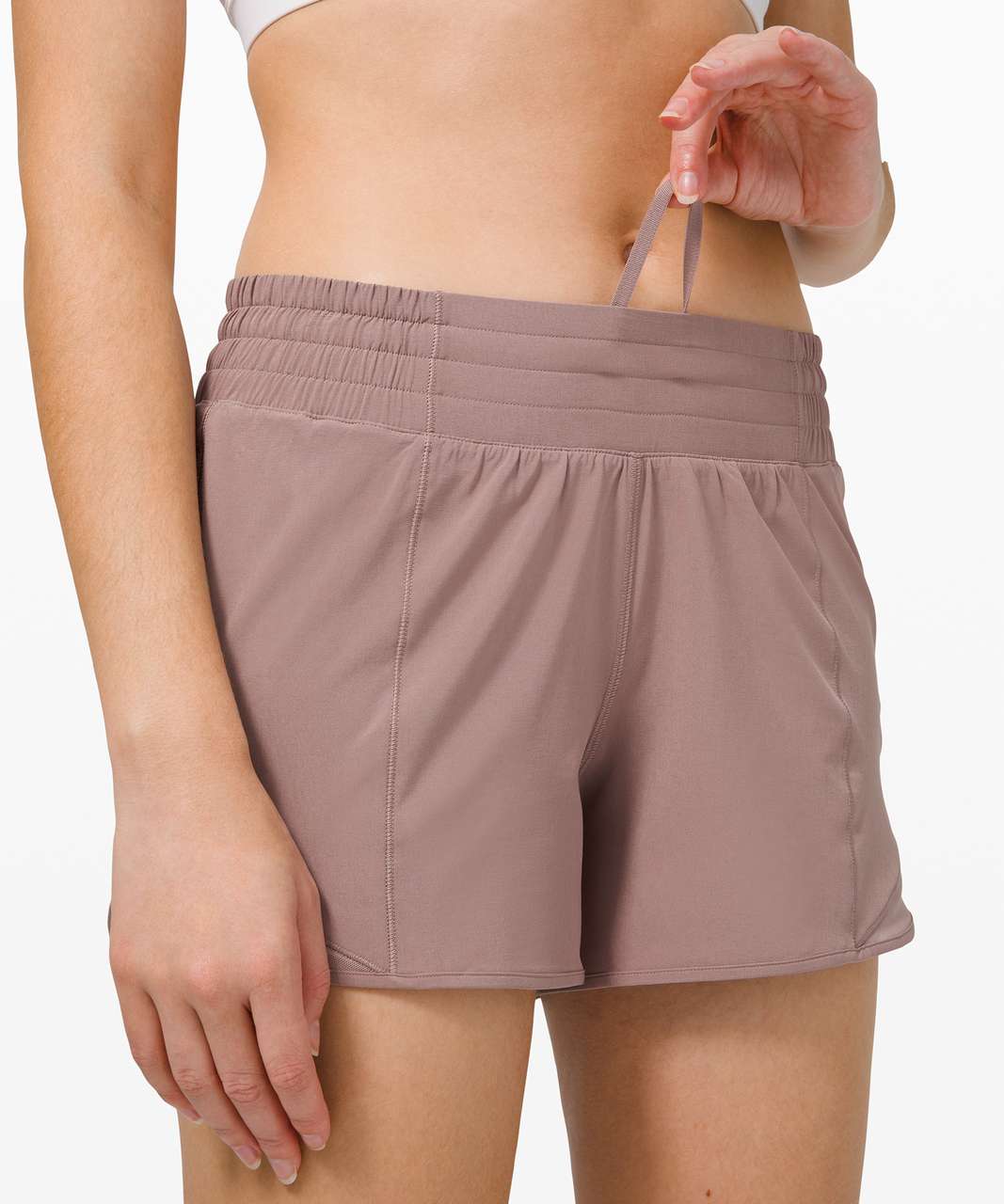 Lululemon Hotty Hot Short *High-Rise Long 4" - Violet Verbena