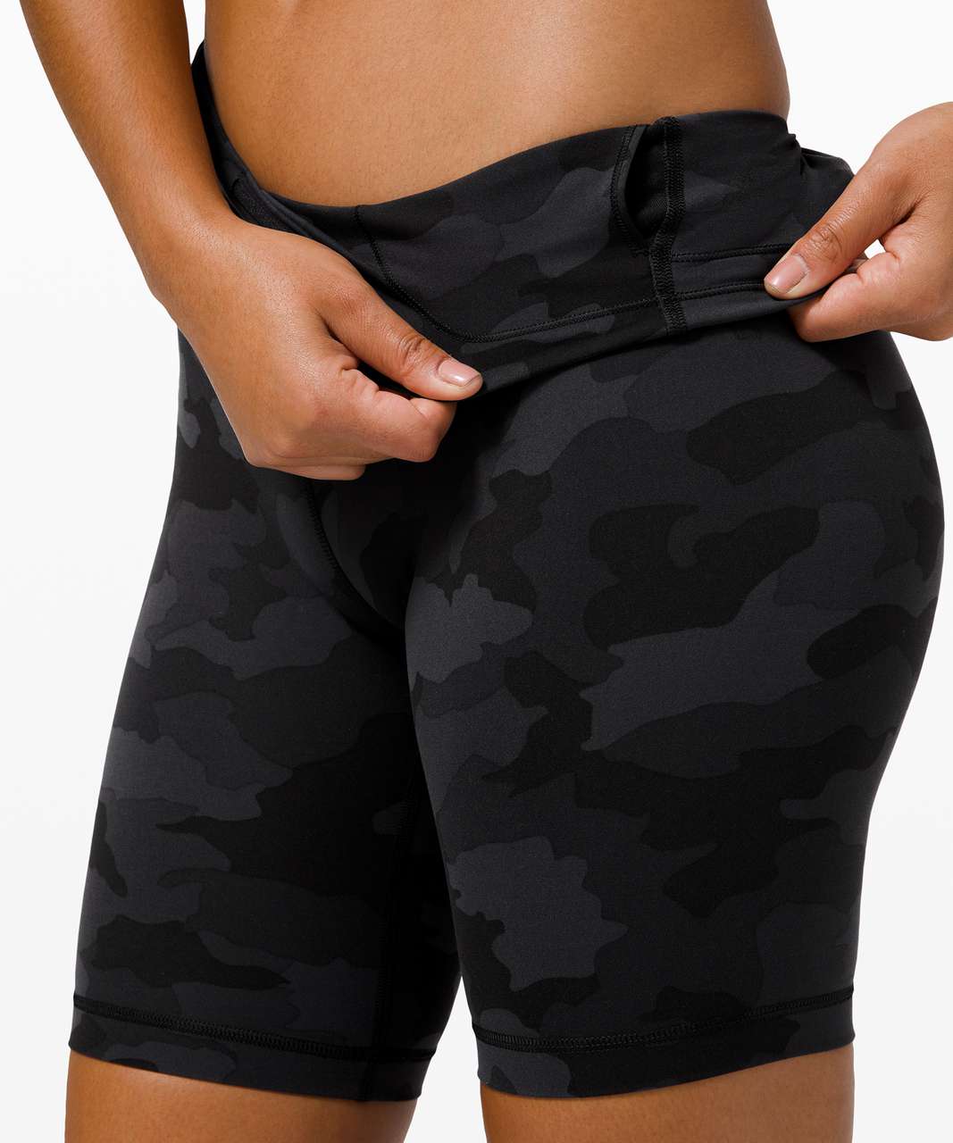 Wunder Train High-Rise Short 8 Heritage 365 Camo Deep Coal – Soul