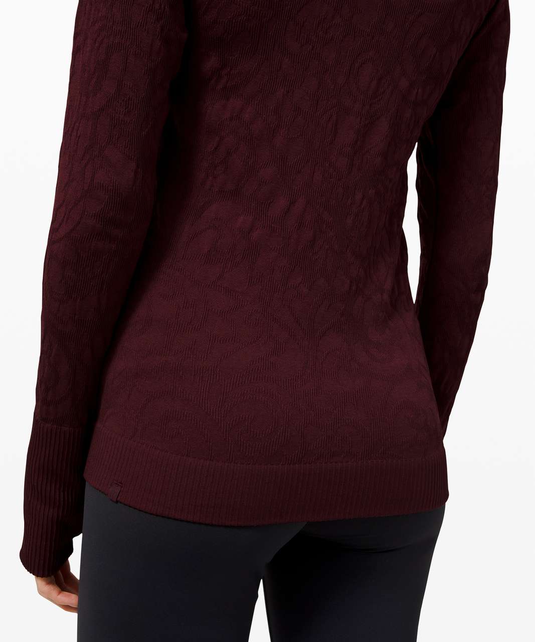 Lululemon Rest Less Pullover - Garnet / Garnet