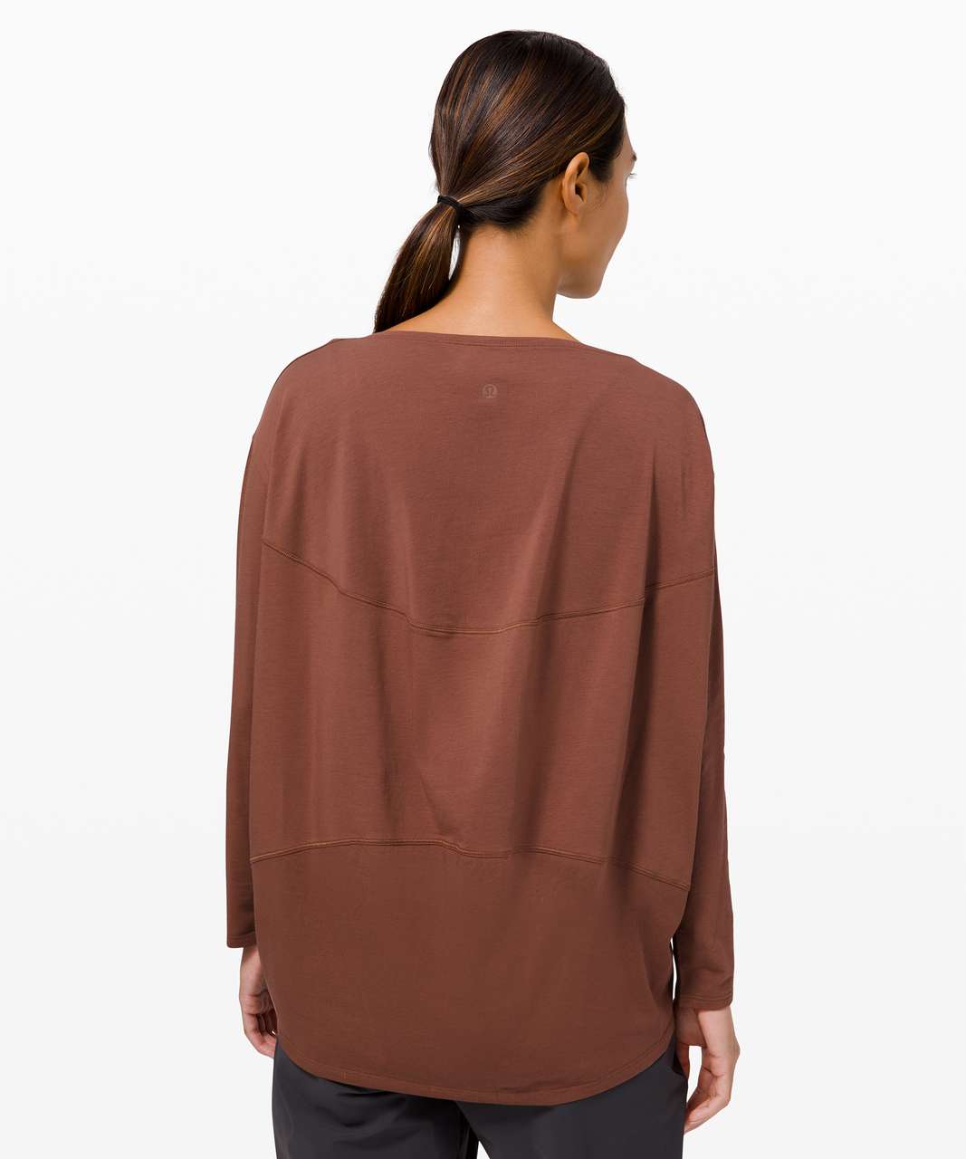 Lululemon Back In Action Long Sleeve - Ancient Copper