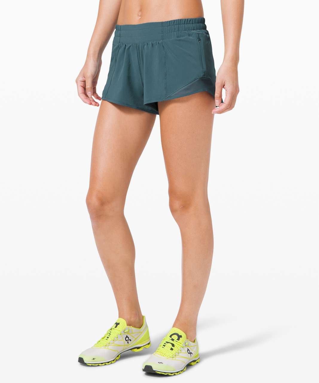 desert teal lululemon shorts