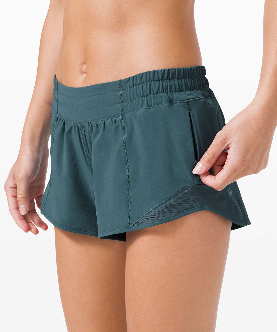 Lululemon Hotty Hot Short II *2.5" - Desert Teal