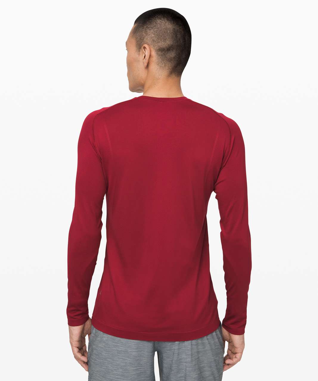 Lululemon Metal Vent Tech Long Sleeve - Prep Red / Prep Red