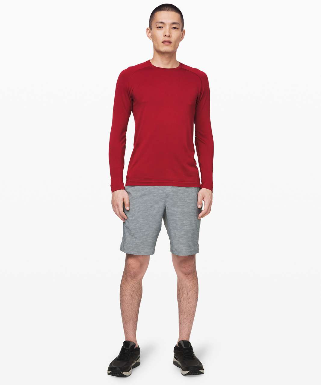 Lululemon Metal Vent Tech Long Sleeve - Prep Red / Prep Red - lulu fanatics