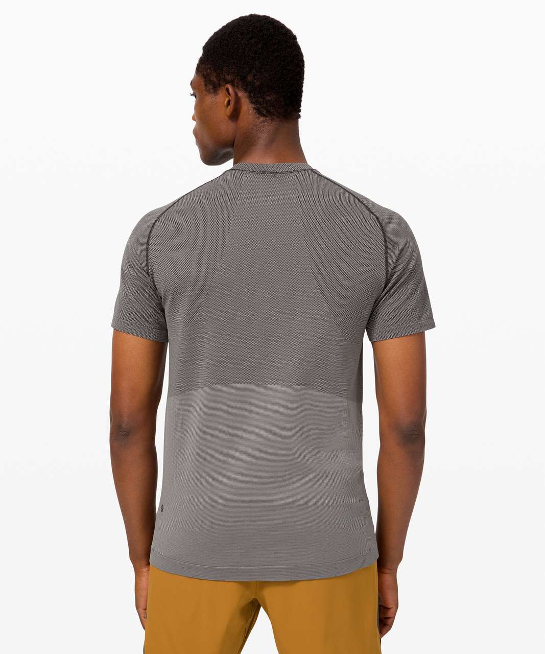 Lululemon Metal Vent Tech Short Sleeve 2.0 - Feeder Stripe Graphite Grey / Vapor