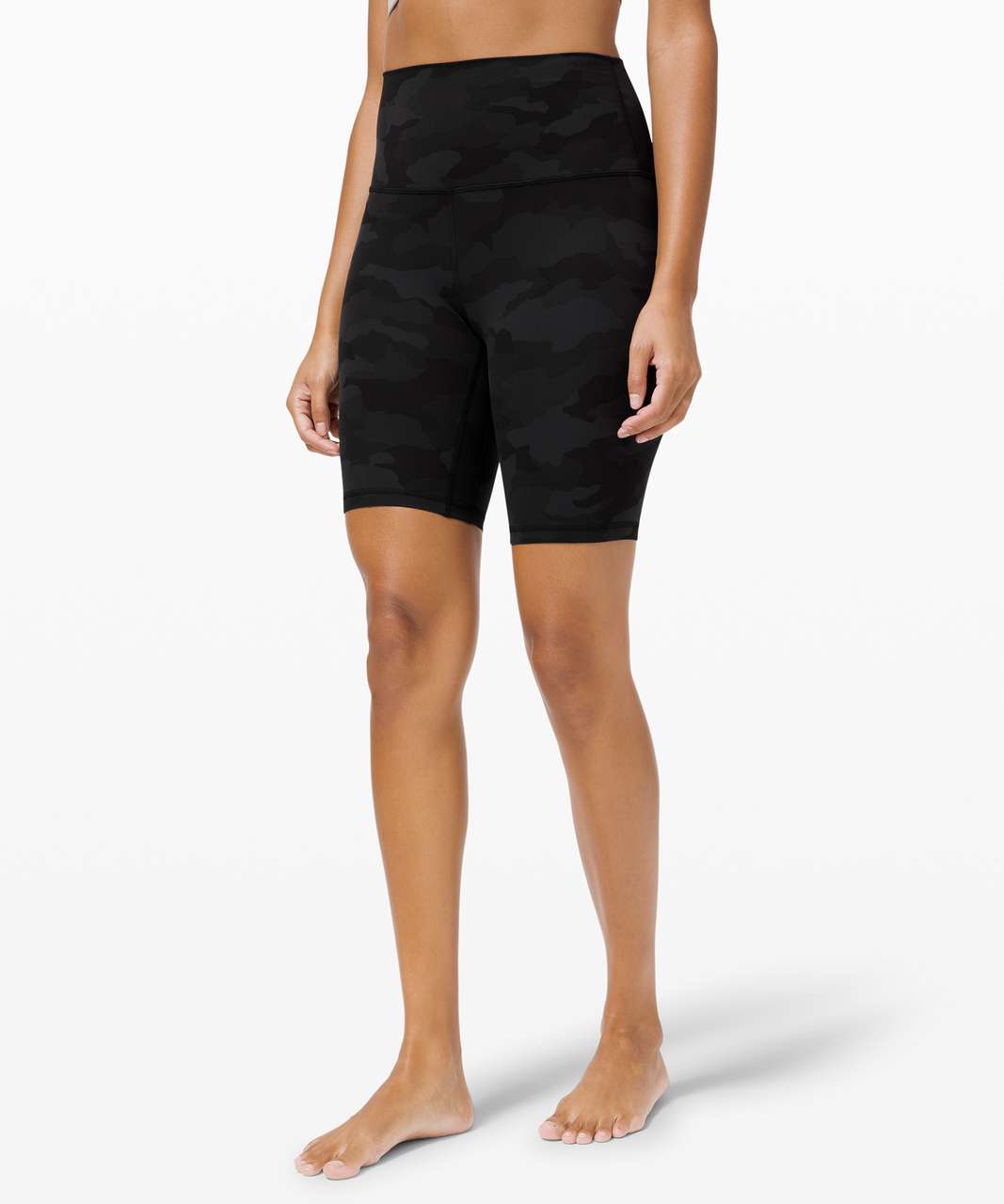 Lululemon Align Short 8" - Heritage 365 Camo Deep Coal Multi