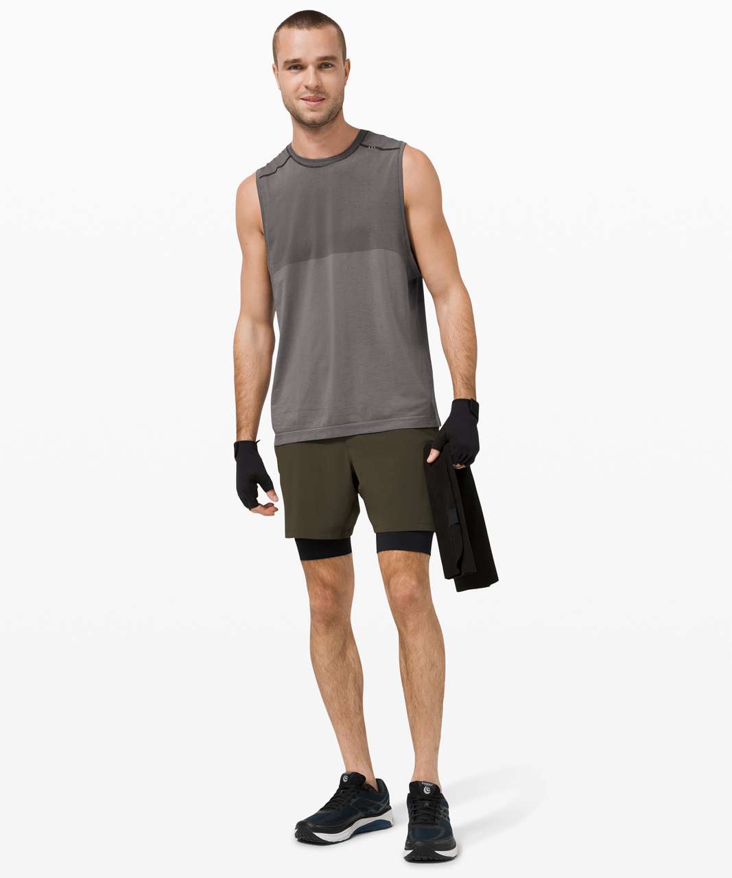 Lululemon Metal Vent Tech Sleeveless 2.0 - Graphite Grey / Vapor