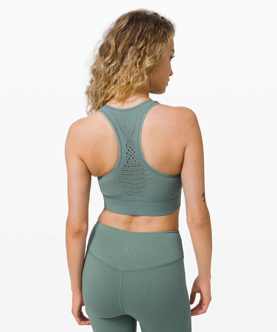 Lululemon AirSupport Bra *High Support Tidewater Teal / Vapor Sz 32D - $48  - From Katelyn