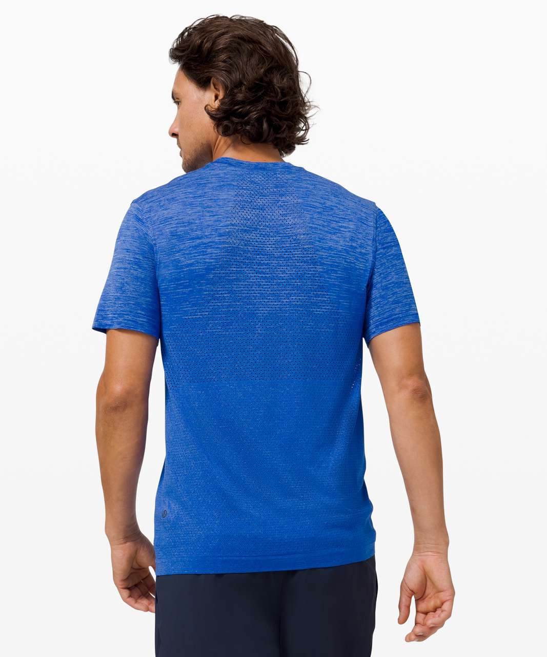 Lululemon Metal Vent Breathe Short Sleeve - Aero Blue / Cerulean Blue