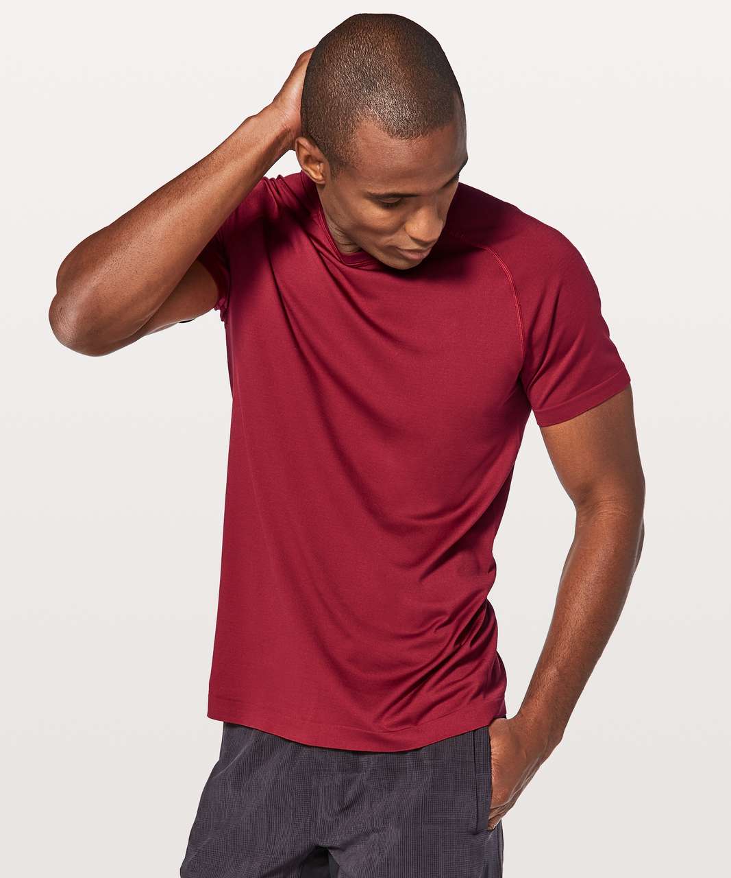 Lululemon Metal Vent Tech SS - Prep Red / Prep Red