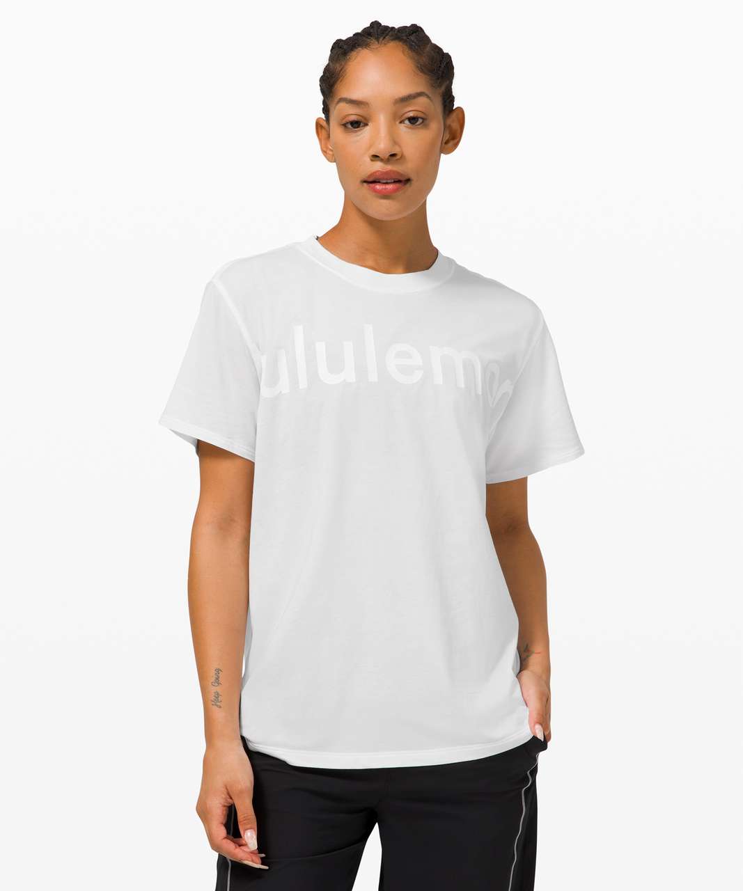 Lululemon All Yours Tee *Graphic - White - lulu fanatics