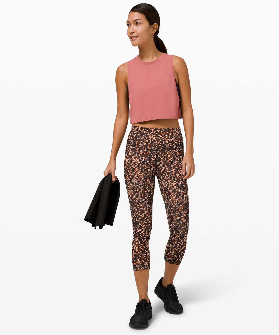 Lululemon Wunder Train High-Rise Crop 21 - Motion Flux Multi - lulu  fanatics