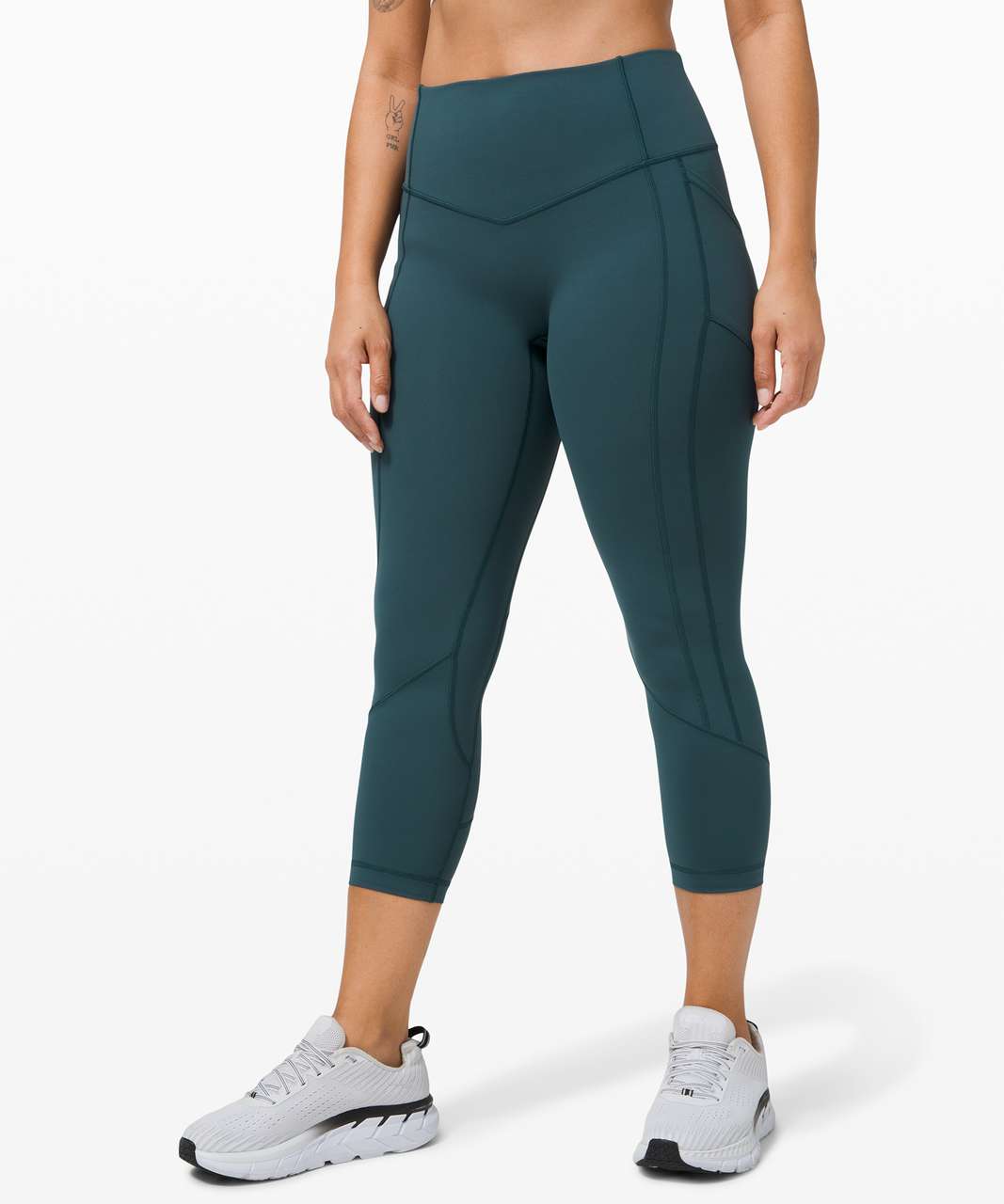 Lululemon All The Right Places Crop II *23" - Submarine