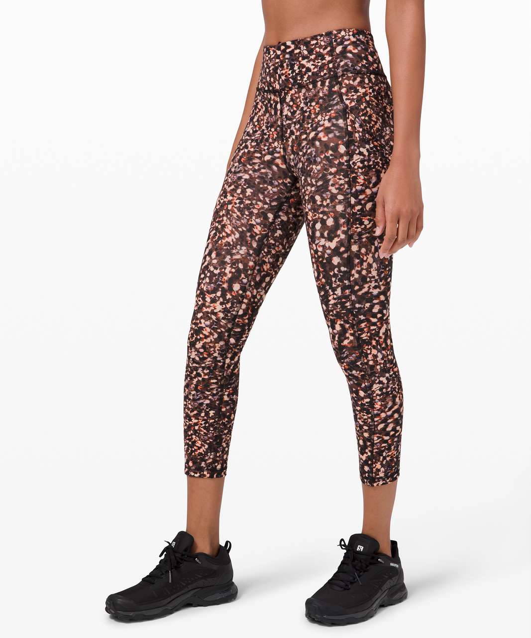 Lululemon Invigorate High-Rise Crop 23 - Motion Flux Multi - lulu fanatics