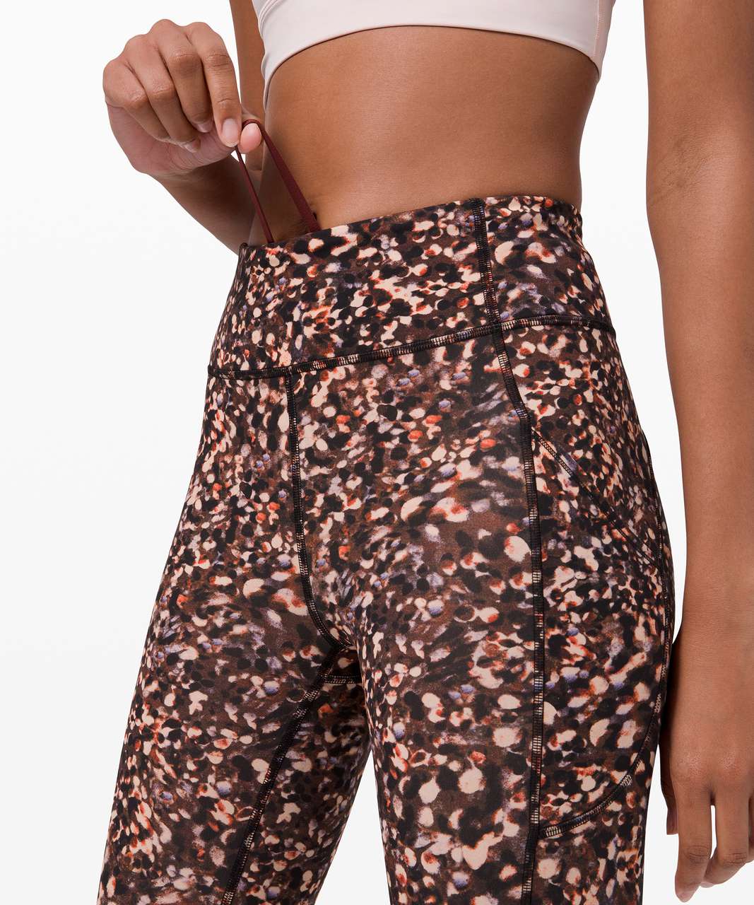 Lululemon Invigorate High-Rise Crop 23 - Motion Flux Multi - lulu fanatics