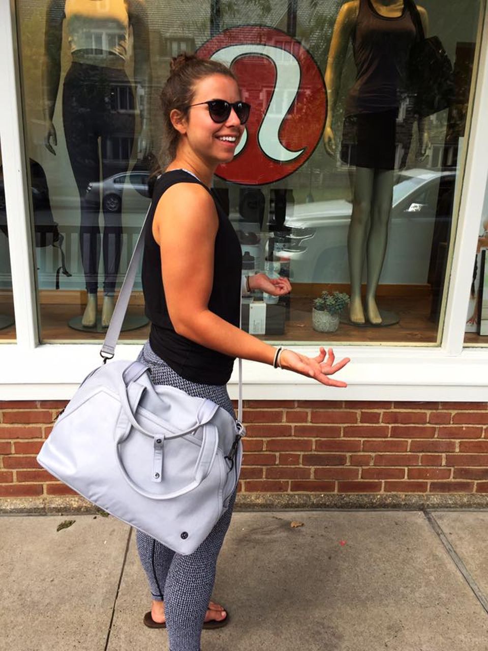 Lululemon Yin Time Bag (Heat) - Ice Grey