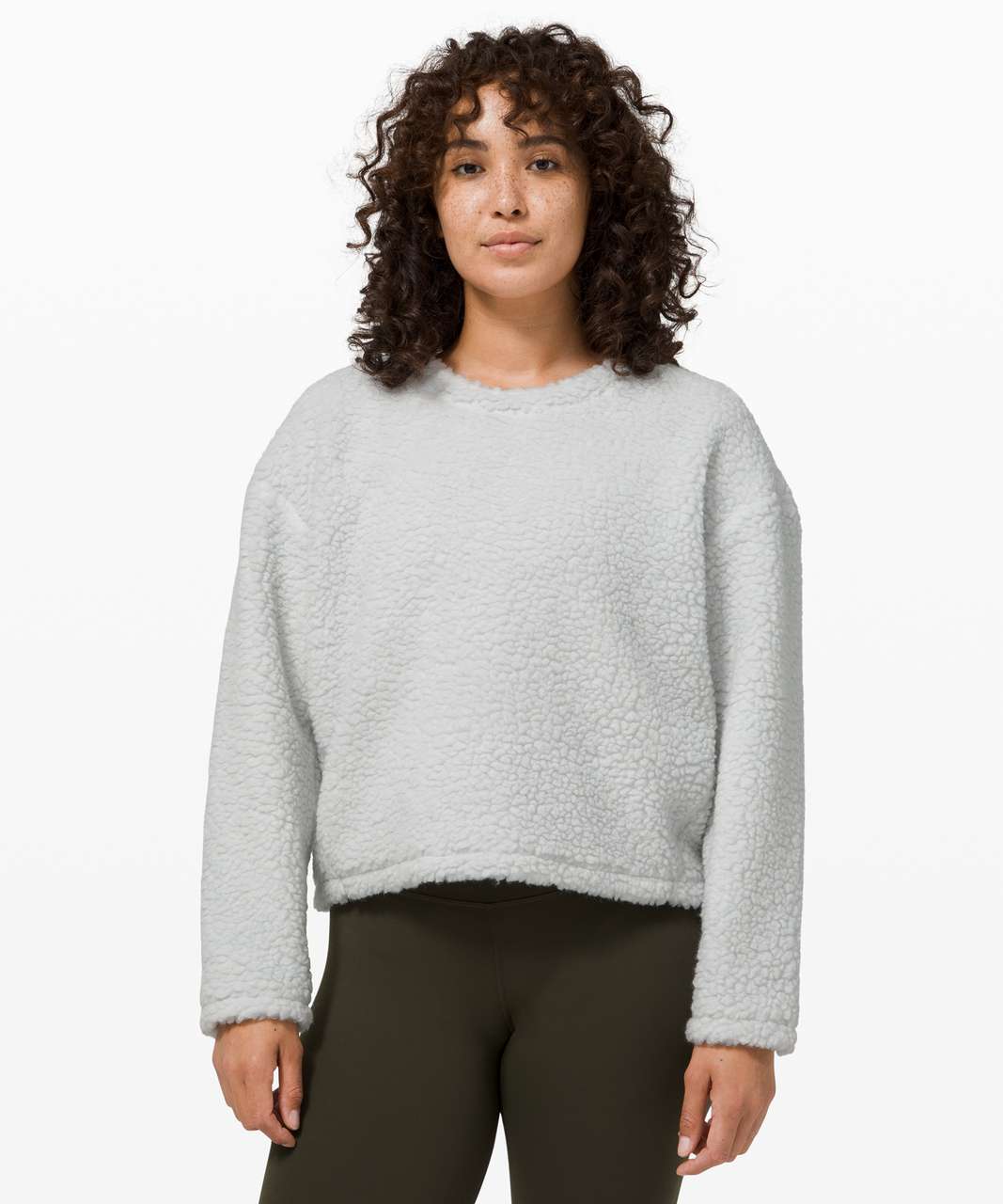 Lululemon Wool Whenever Crew - Vapor