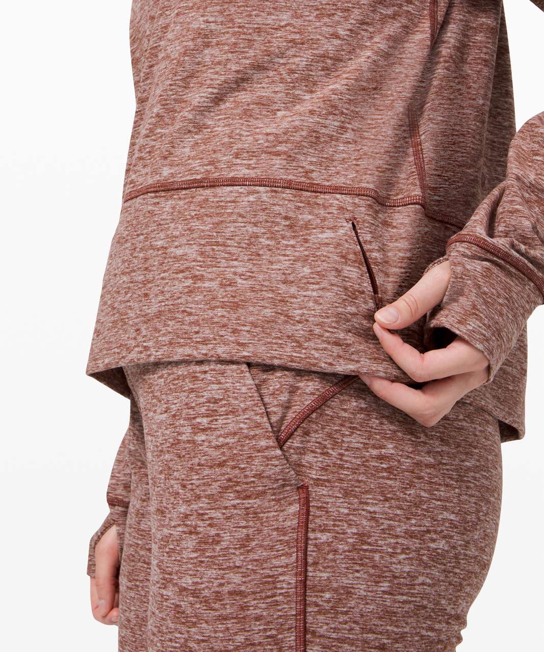 Lululemon Ready to Rulu Fleece Jogger - Heathered Savannah - lulu fanatics