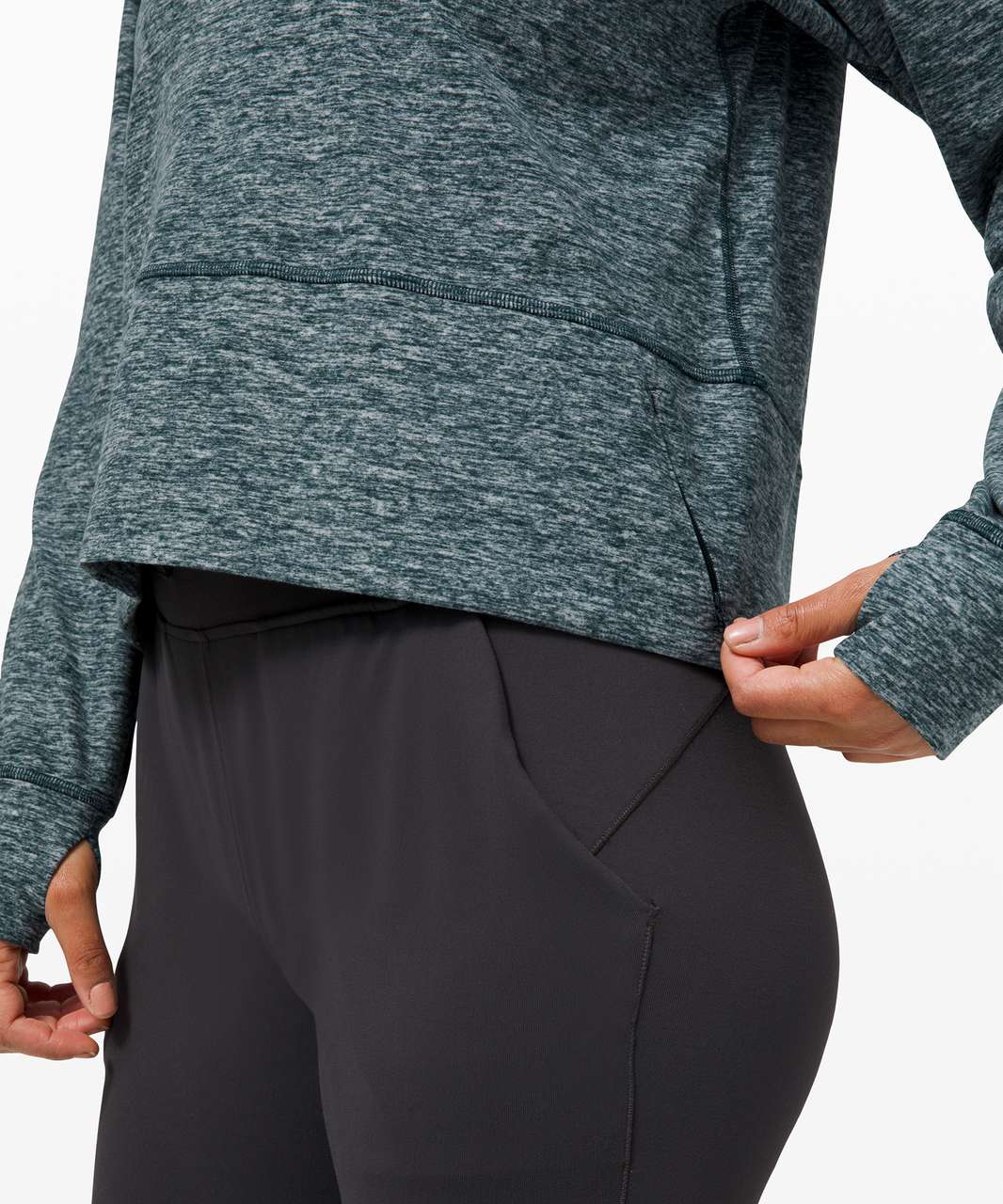 Lululemon Ready to Rulu Fleece Pullover - Heathered Submarine