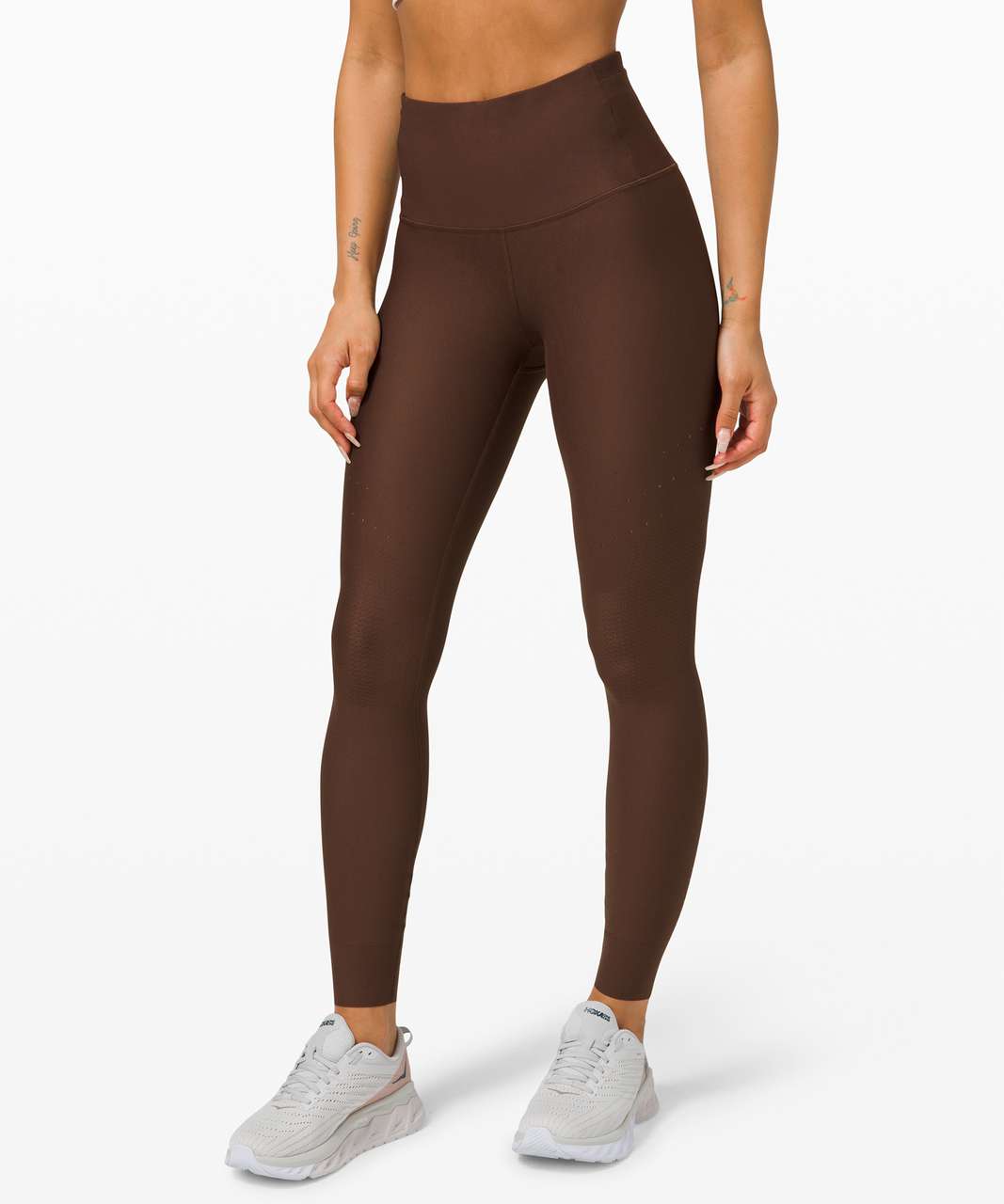 Lululemon Zoned In Tight 27” *Envelope Pocket - Brown Earth - lulu