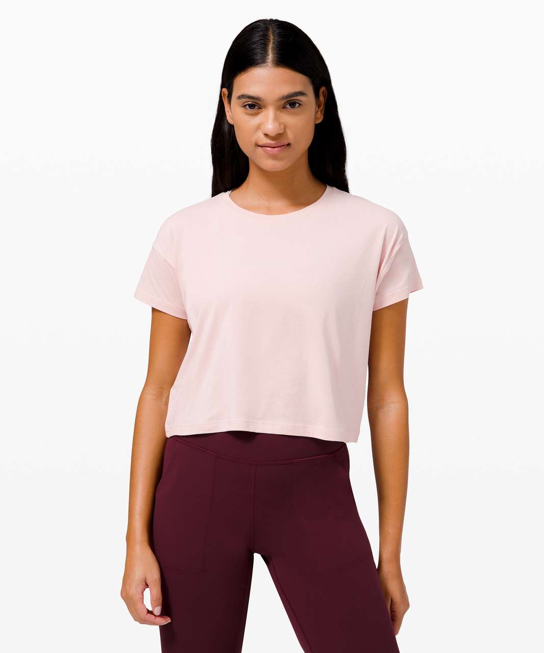 Lululemon Cates T-shirt In Pink Blossom