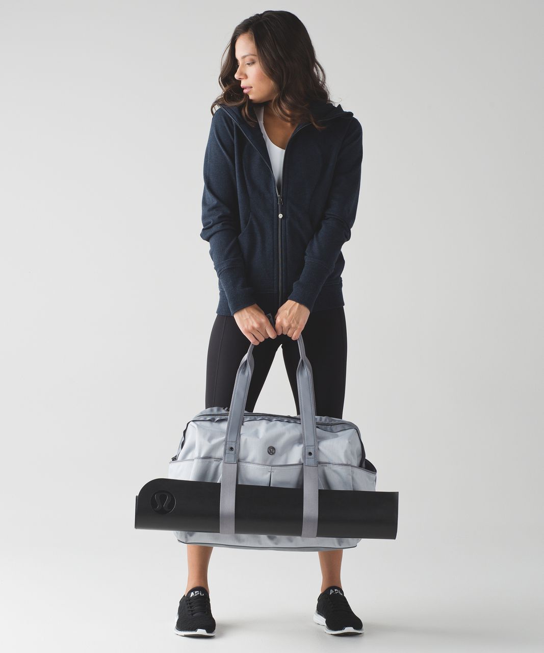 Lululemon All Day Duffel *Heatproof Pocket 31L - Ice Grey