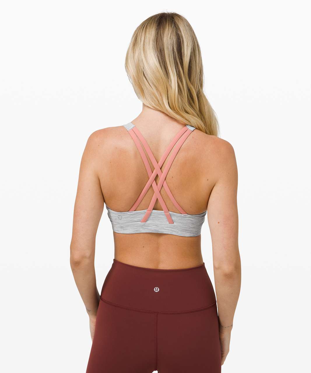 Lululemon 6/M Energy Bra Wee Are From Space Nimbus Battleship