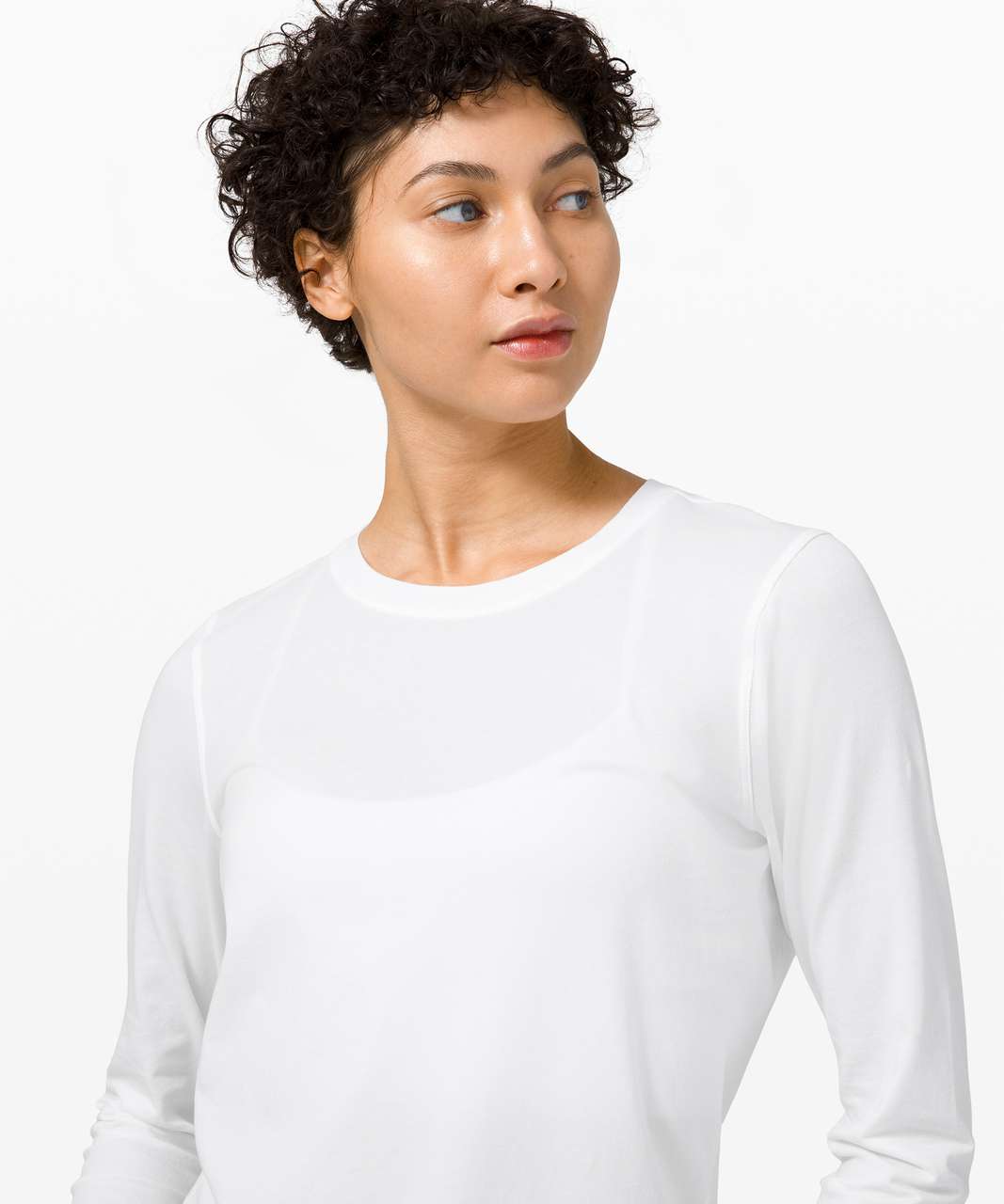 Lululemon Ever Ready Long Sleeve - White - lulu fanatics