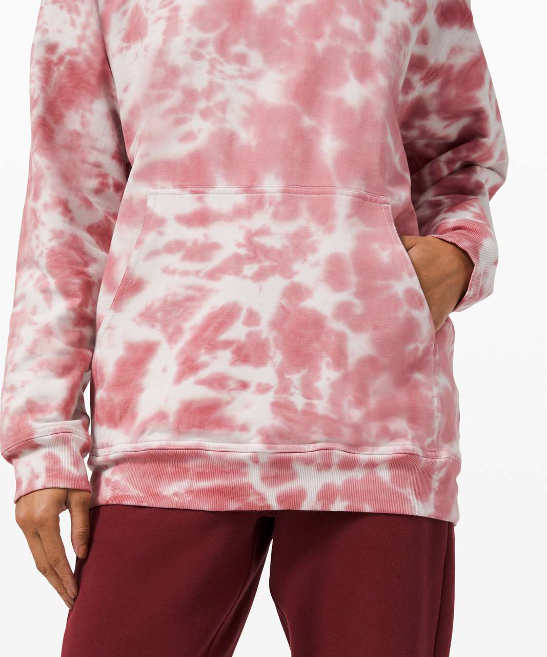 Lululemon All Yours Hoodie Tie Dye *Fleece - Marmoleado Tie Dye Brier Rose