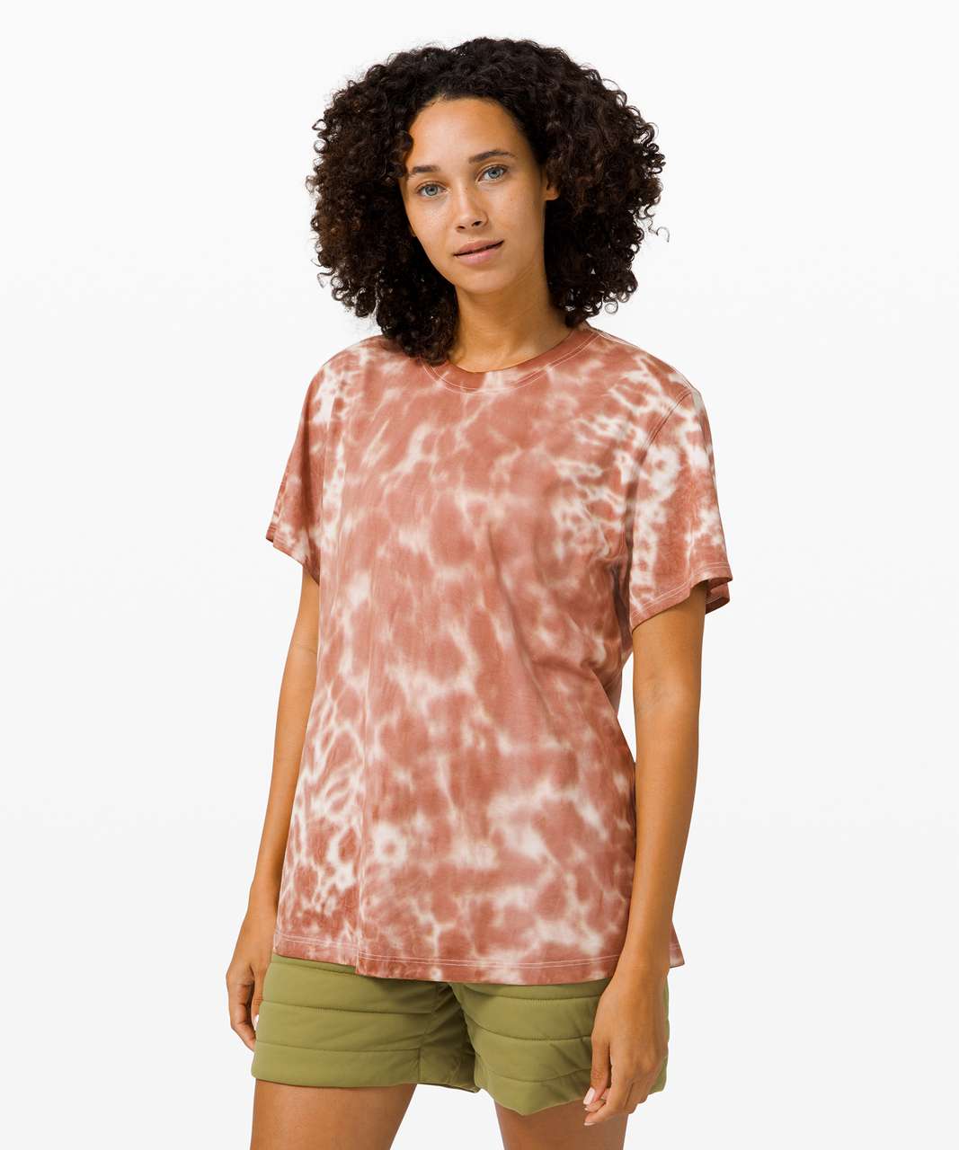 Lululemon All Yours Tee *Tie Dye - Marmoleado Tie Dye Ancient Copper