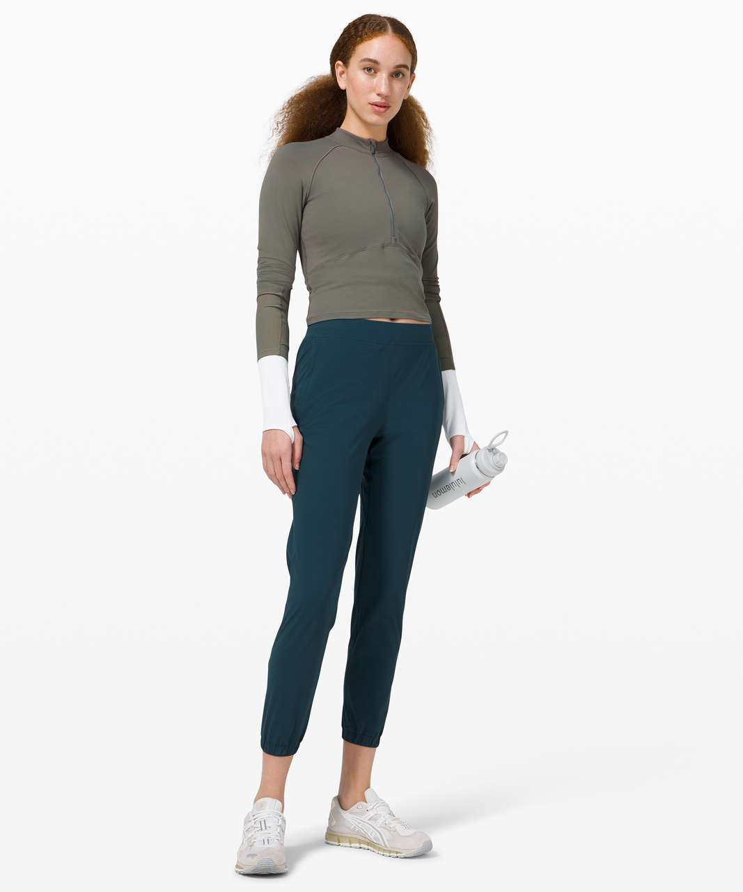 Lululemon Its Rulu Long Sleeve - Grey Sage