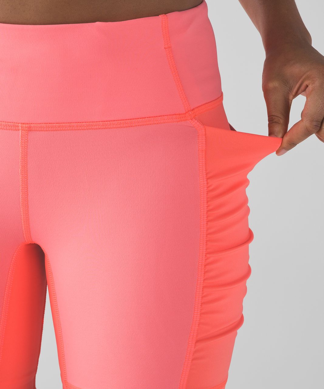 Lululemon Speed Track Short - Grapefruit - lulu fanatics