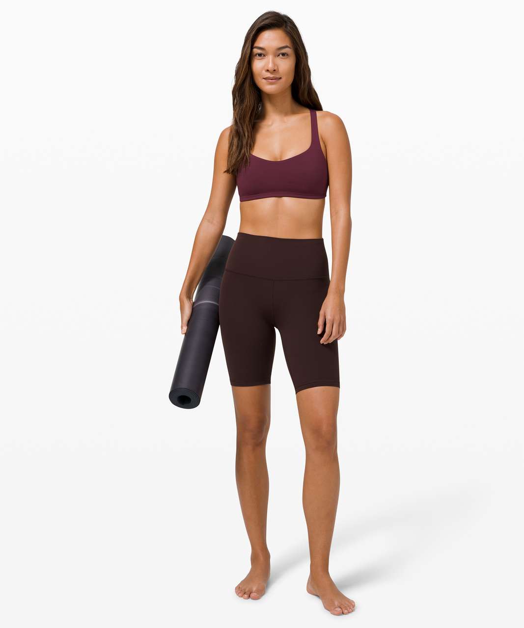 Lululemon Free To Be Bra *Light Support, A/B Cup - Cassis