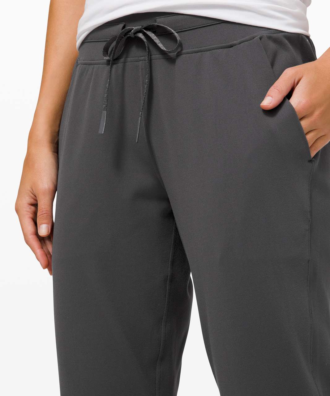 Lululemon Ready to Rulu Jogger Crop - Graphite Grey - lulu fanatics