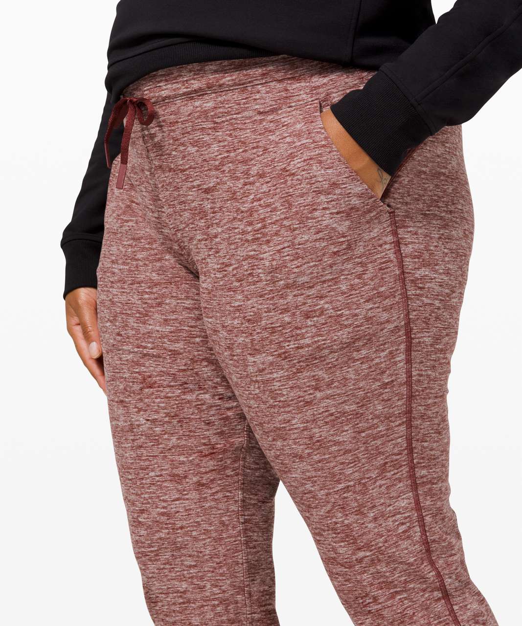 Lululemon Ready to Rulu Fleece Jogger - Heathered Savannah