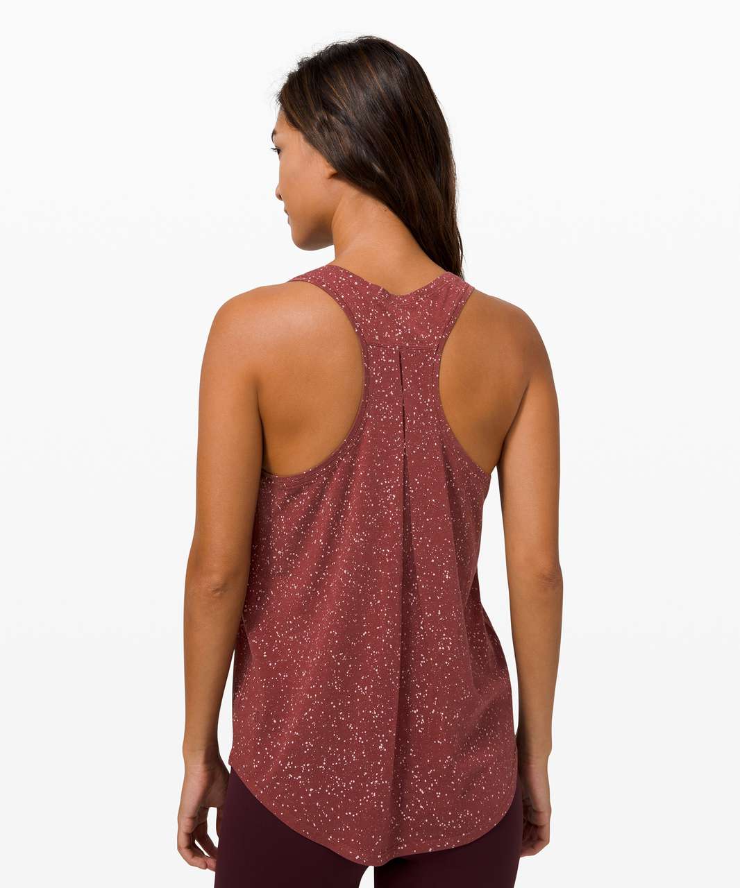 Lululemon Love Tank Pleated *Splatter Dye - Savannah