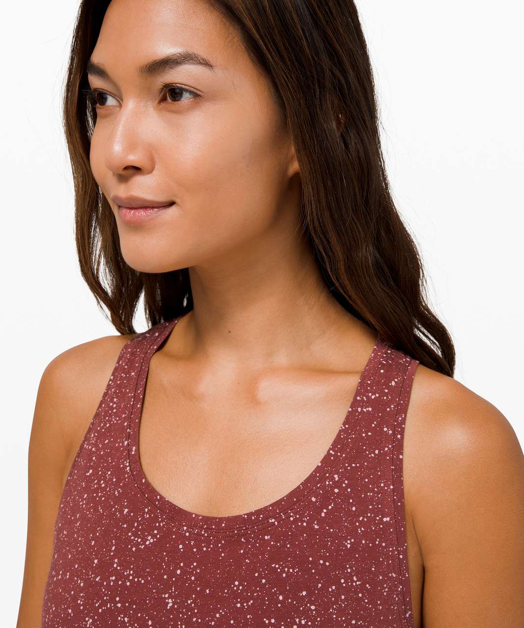 Lululemon Love Tank Pleated *Splatter Dye - Savannah