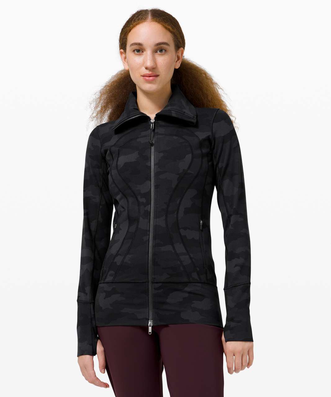 Lululemon In Stride Jacket - Heritage 365 Camo Deep Coal Multi