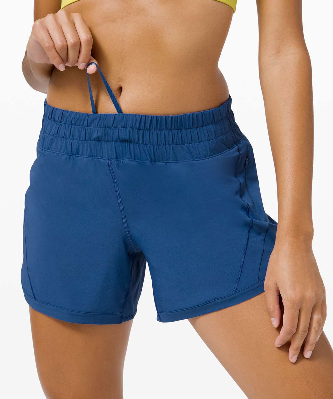 Lululemon Track That Short 5 - Regatta Blue - lulu fanatics